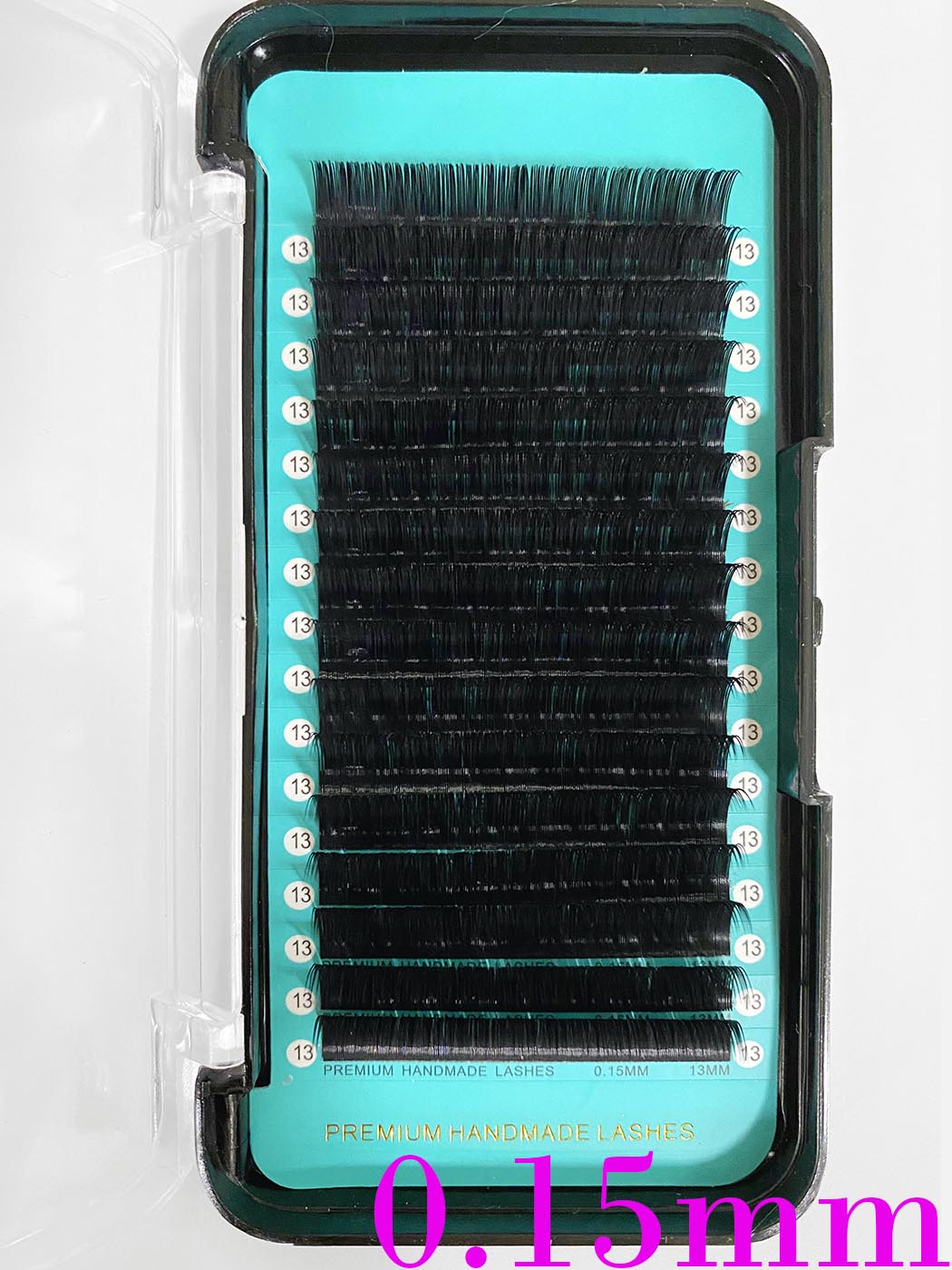 Classic Cashmere Individual Lash Extensions Classic【0.15mm 16-lines】Matte Black Lashes 【CLEARANCE SALE】