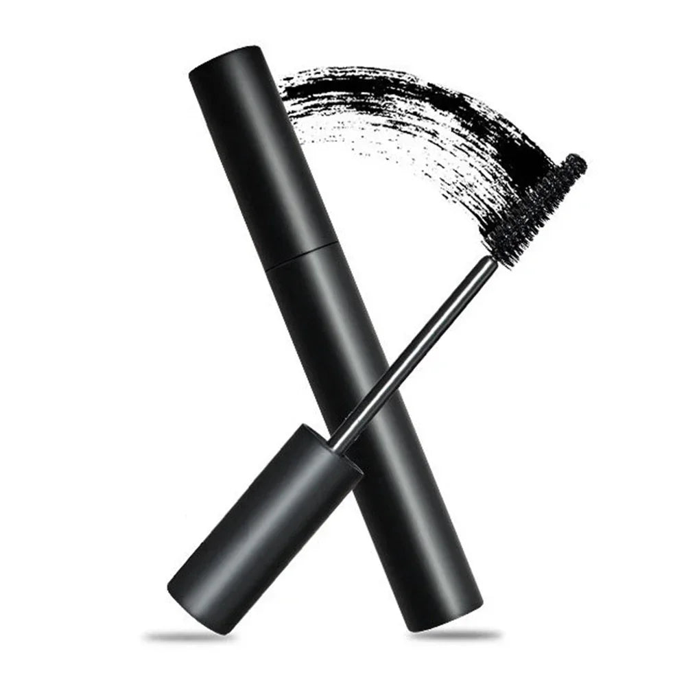 10ml Private Label Mascara Custom Bulk Black Color Round Tube Thick Curling Waterproof Fast-dry Lengthening Beautiful Eye Makeup