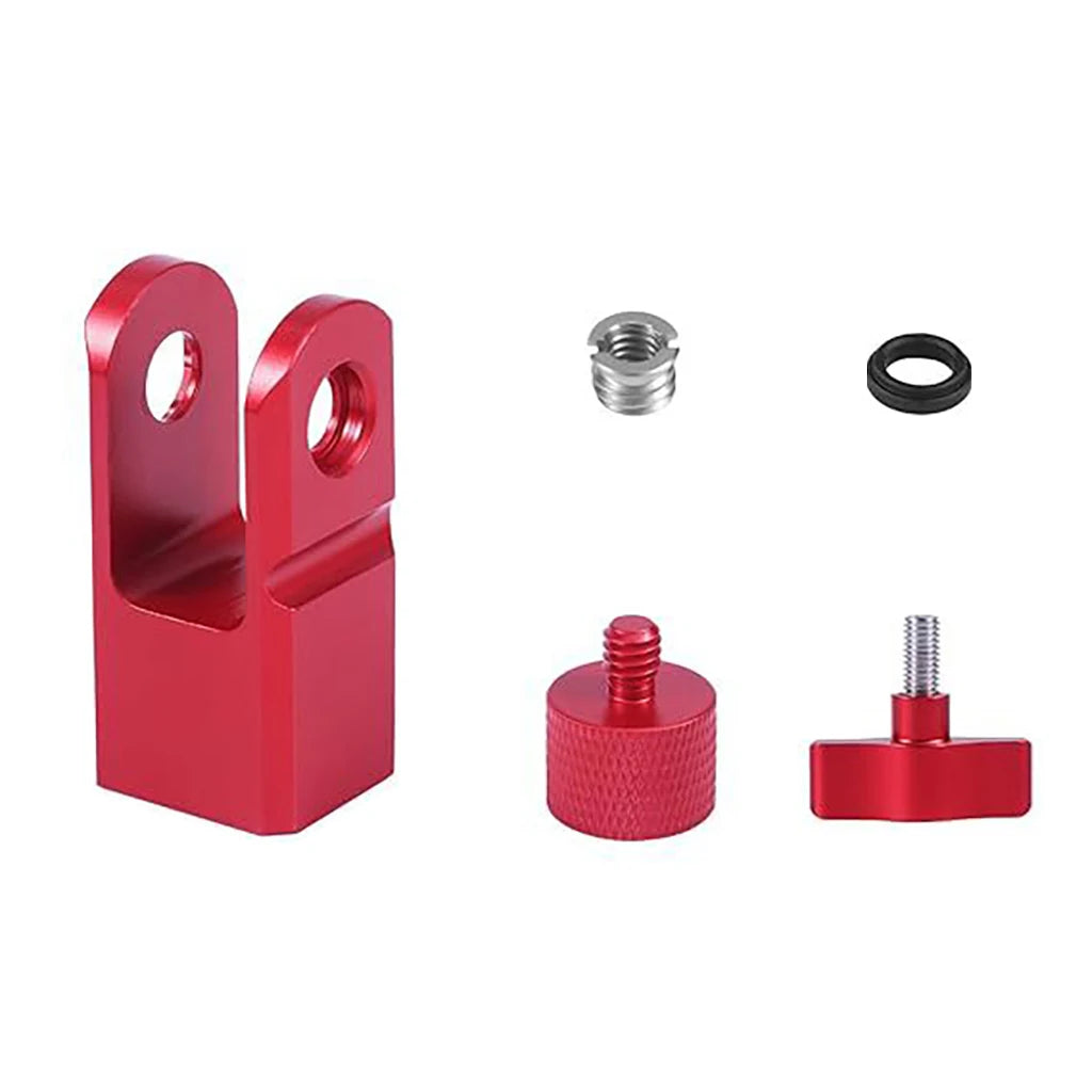 Microphone Stand Fixing Screw Adapter Mic Stand 1/4 3/8 5/8 Thread Adapter Screw Set Aluminum Alloy Mic Boom Arm Extension Rod