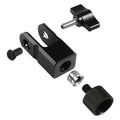 Microphone Stand Fixing Screw Adapter Mic Stand 1/4 3/8 5/8 Thread Adapter Screw Set Aluminum Alloy Mic Boom Arm Extension Rod