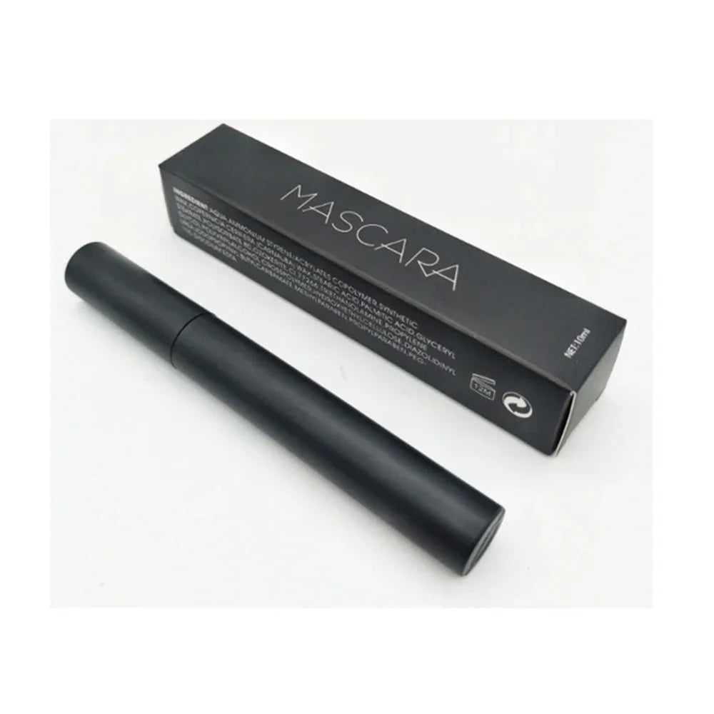 10ml Private Label Mascara Custom Bulk Black Color Round Tube Thick Curling Waterproof Fast-dry Lengthening Beautiful Eye Makeup