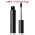 10ml Private Label Mascara Custom Bulk Black Color Round Tube Thick Curling Waterproof Fast-dry Lengthening Beautiful Eye Makeup